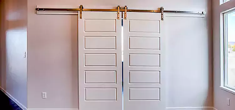 Glass Barn Door with Installation Hardware Kit Jefferson City