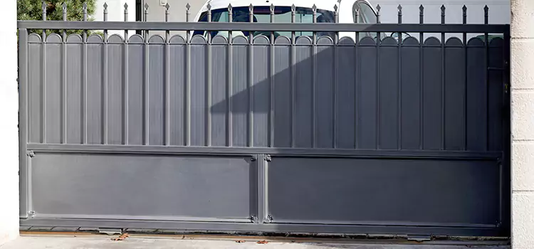 Metal Driveway Gate Installation Jefferson City